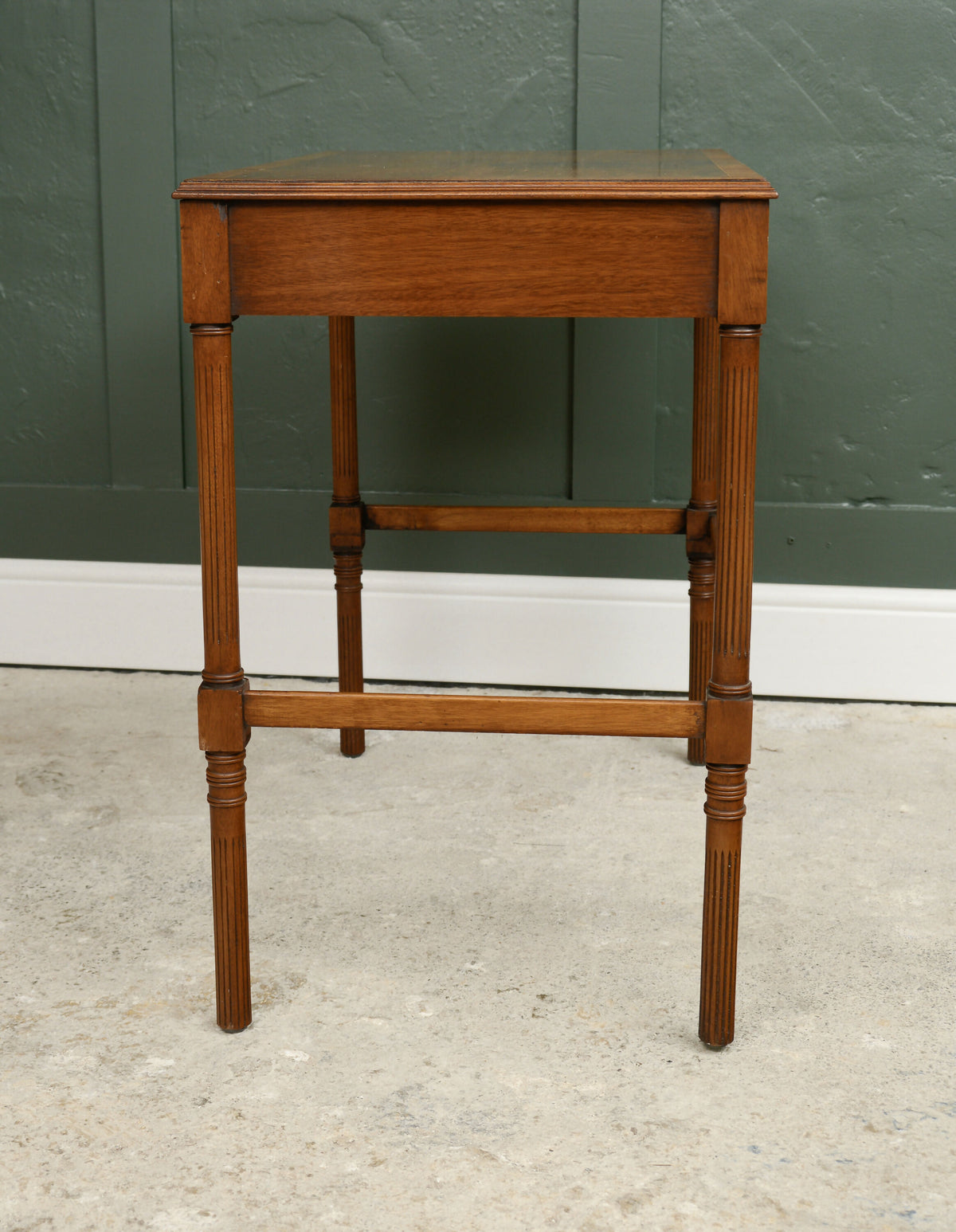 Small Mahogany Writing Desk / Hall Console Table