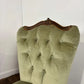 Pair Of Reproduction Upholstered Bedroom Chairs