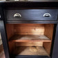 Vintage Victorian Painted Solid Pine Dresser Sliding Door Cupboard