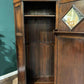 Vintage Dark Oak Hall Robesd