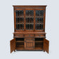 Old Charm Sideboard Display Leadlight Doors Cupboards Tudor Brown FREE Delivery*