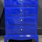 Stag Minstrel bedside Chest of Drawers - High Gloss