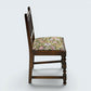 6 Old Charm Style Dining Chairs Upholstered Drop On Tudor Seats FREE UK Delivery