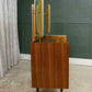 Mid Century Teak Dressing Table with Mirrors - Lebus Link - 1960s