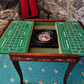 Italian Sorrento Marquetry Games Table – Chess, Roulette & Card Poker Casino Table