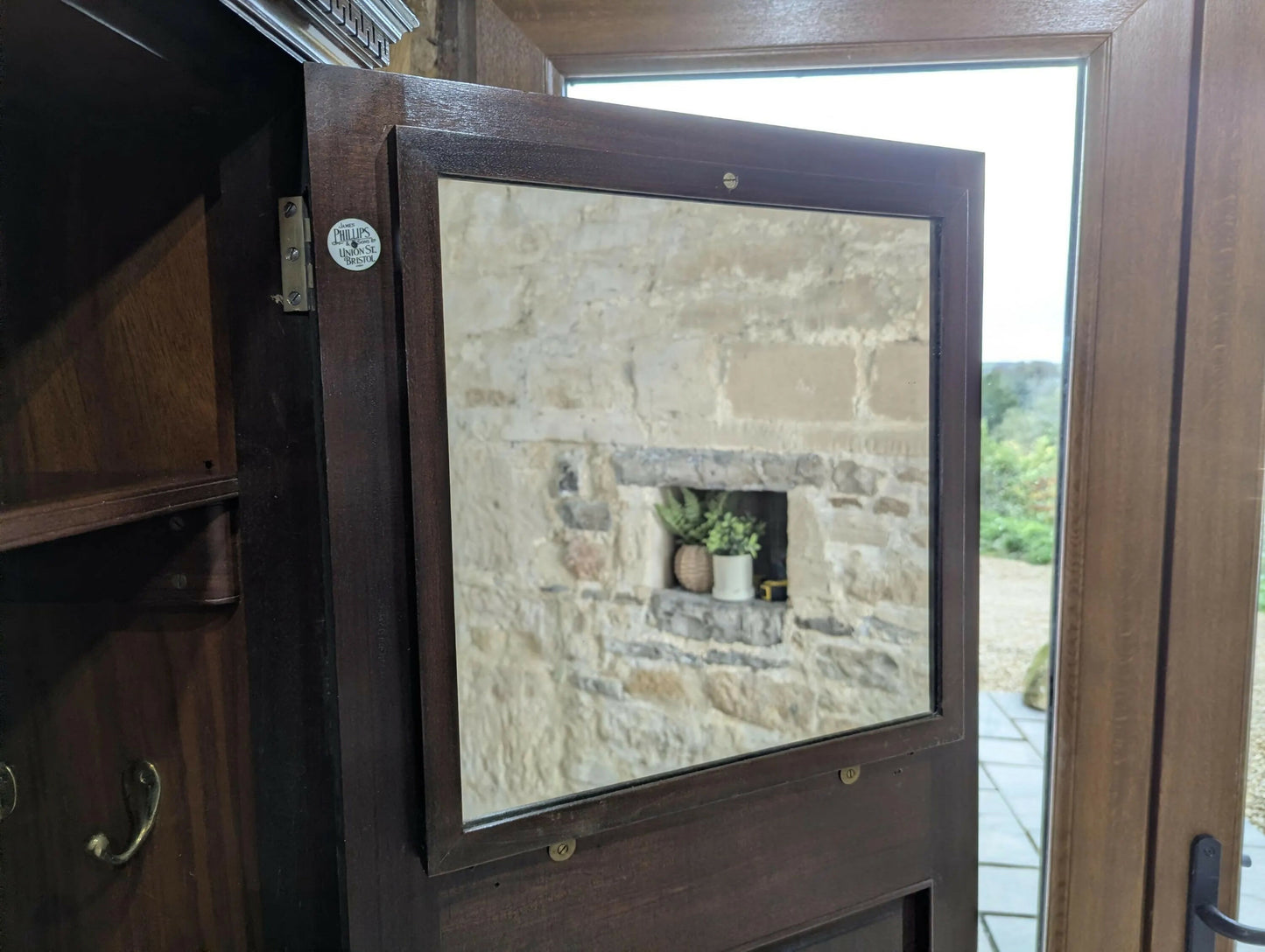 Georgian Style Mahogany Wardrobe by James Phillips & Sons