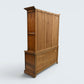 Old Charm Display Cabinet Sideboard Light Oak Finish Cupboard FREE UK Delivery