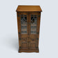 Old Charm Hi Fi/Record Cabinet 3 Adjustable Shelves Light Oak FREE UK Delivery*