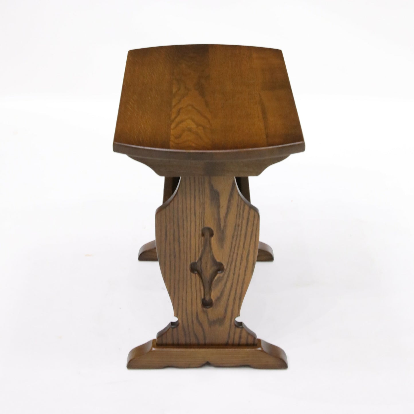 Old Charm Magazine Rack With Coffee Table Top In Light Oak FREE* UK Delivery. SBR9407/2607D