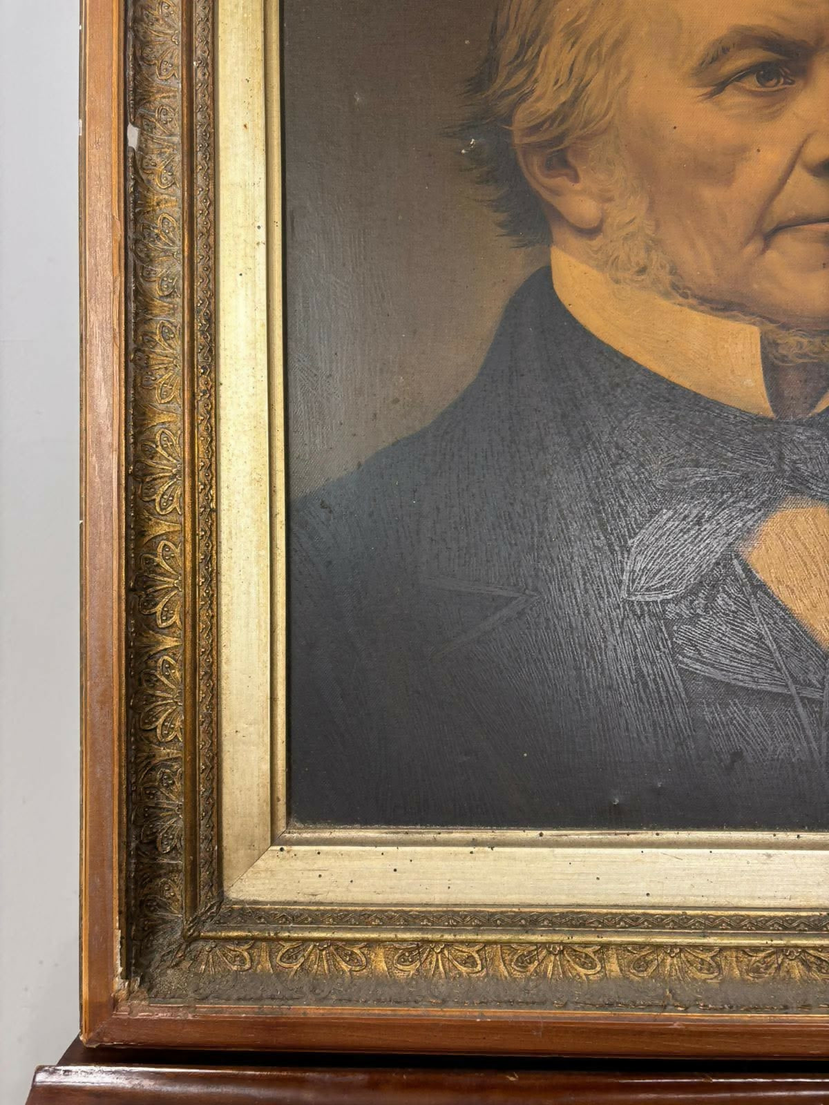Victorian Oleograph Portrait of William E. Gladstone MP – Robert A. Muller