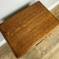 Bedside Table Vintage French Louis Style Oak Nightstand Carved Cabinet LOT 6301
