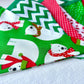 Handmade Christmas Bunting (Red & Green Mixed Fabrics)