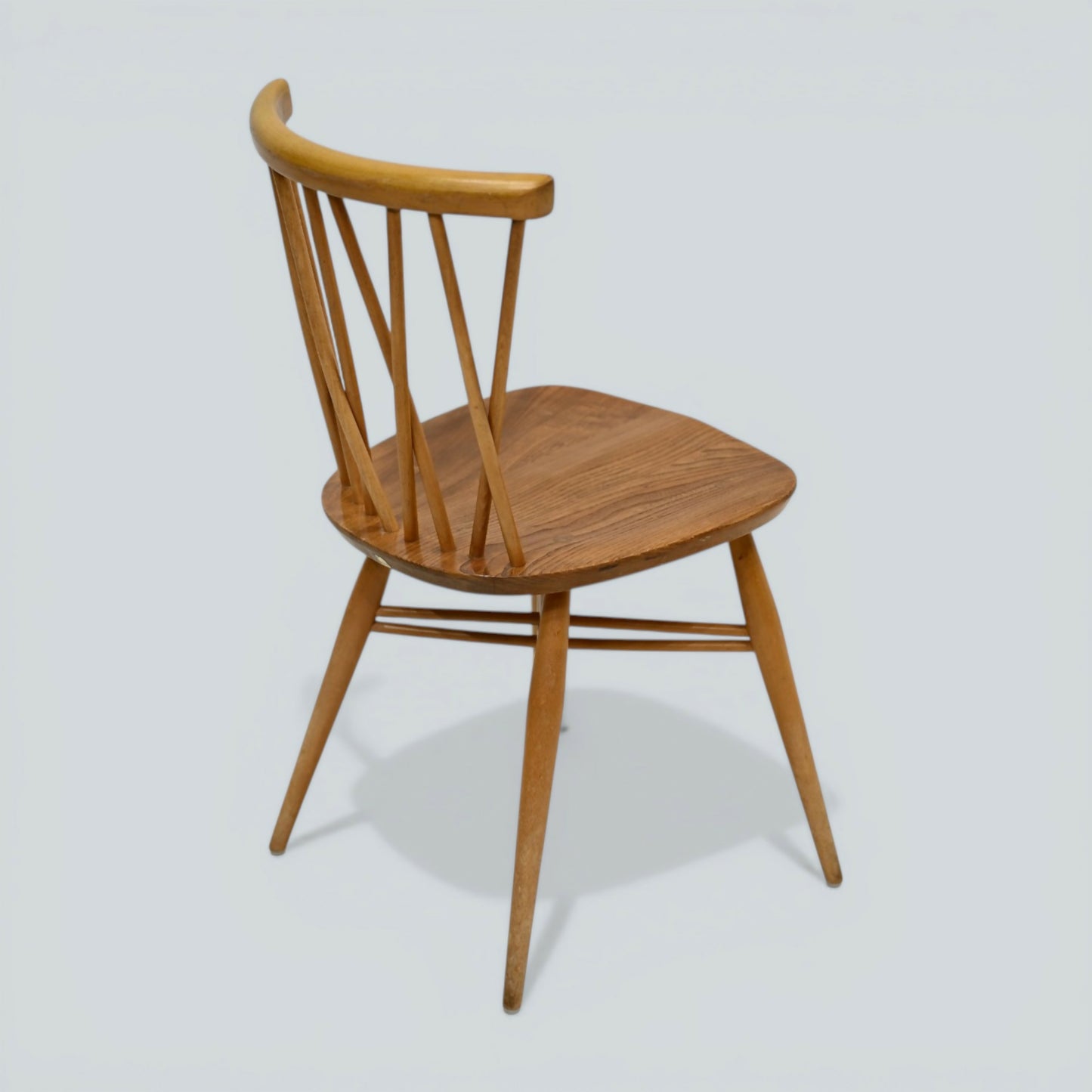 4 Ercol Windsor Candlestick Dining Chairs Light Finish Vintage FREE* UK Delivery