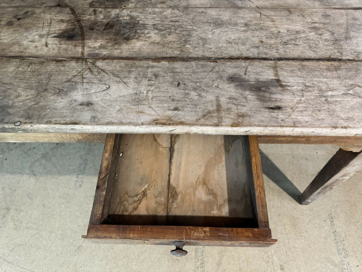 French Normandy Scrub Top Kitchen Dining Table