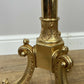 Standing Coat Hanger Vintage French Style Brass Ornate Coat Rack LOT 6453