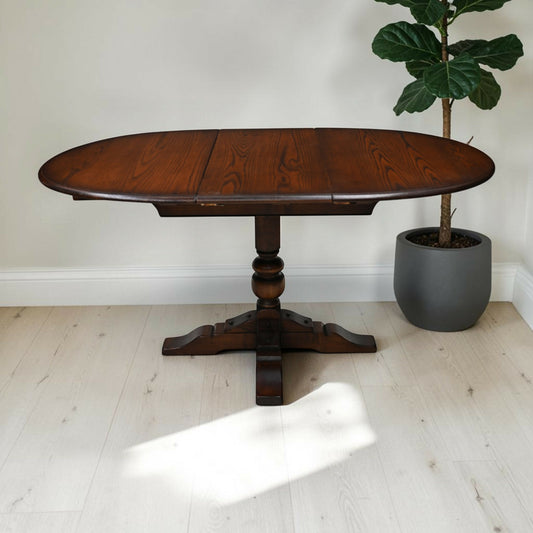 Old Charm Aldeburgh Extending Dining Table Pedestal Model 2472 FREE UK Delivery*