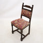 6 Old Charm Dining Chairs Tudor Brown Studded Upholstery FREE UK Delivery