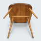 6 Ercol Dining Chairs Windsor Quaker Light Finish Vintage 1970s FREE UK Delivery