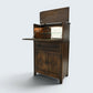 Jaycee Wine/Gin Drinks Cabinet Mirrored Pouring Surface Cupboard FREE Delivery