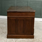 Large Antique Oak Pedestal Desk - Solid Oak