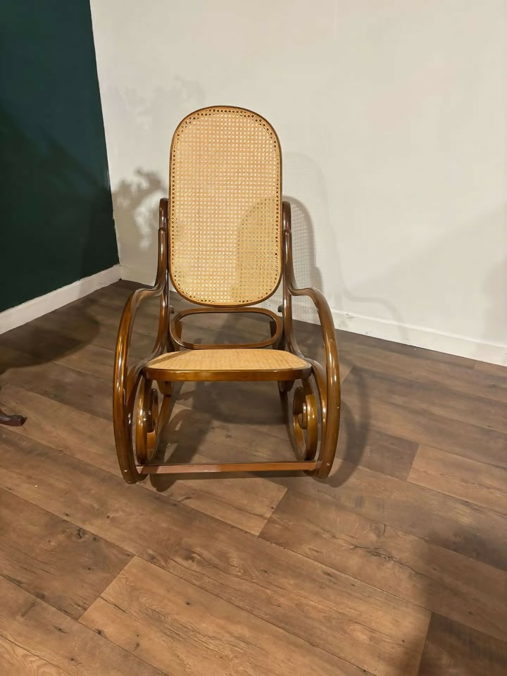 Reproduction Bentwood Style Rocking Chairb