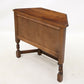 Old Charm Canted Table With Cupboard Finished In Tudor Brown FREE UK Delivery*. SBR9211/0506D