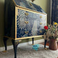 Peacock Blue and gold bureau - on order