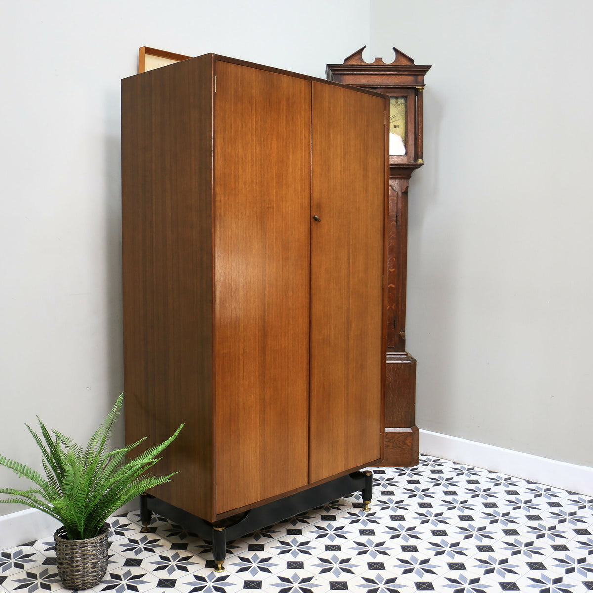 G Plan Fitted Wardrobe Tola and Black Librenza Range Mid Century Vintage
