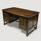 Ercol Pedestal Desk 5 Drawers File Drawer Old Colonial Dark FREE UK Delivery*. SBR10874/2908E
