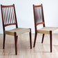 Pair Of Mid Century Danish Teak Dining Chairs By Arne Hovmand