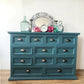 Merchant chest of drawers,blue,chest of drawers, sideboard,bedroom furniture, blue furniture,pine,