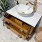Traditional Bathroom Vintage Vanity Unit With Tap - George II