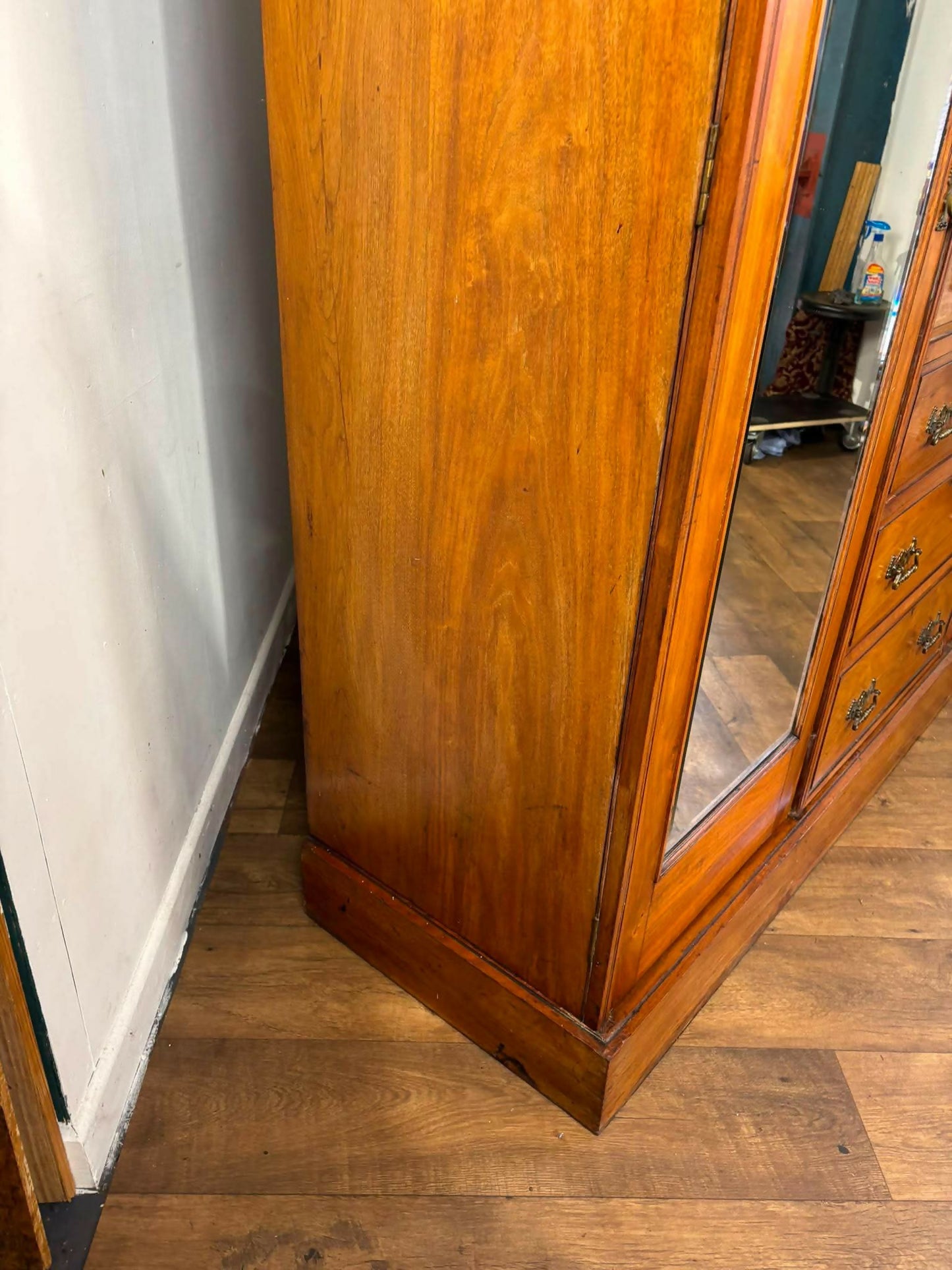 Edwardian Mahogany Compactum Wardrobe