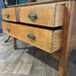 Art Nouveau Oak Dressing Tablex