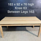 Stylish Oak Kitchen Dining Table