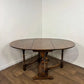 Vintage Oak Drop Leaf Dining Table