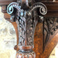 A Good Large Victorian Carved and Figured Walnut Overmantel Mirror