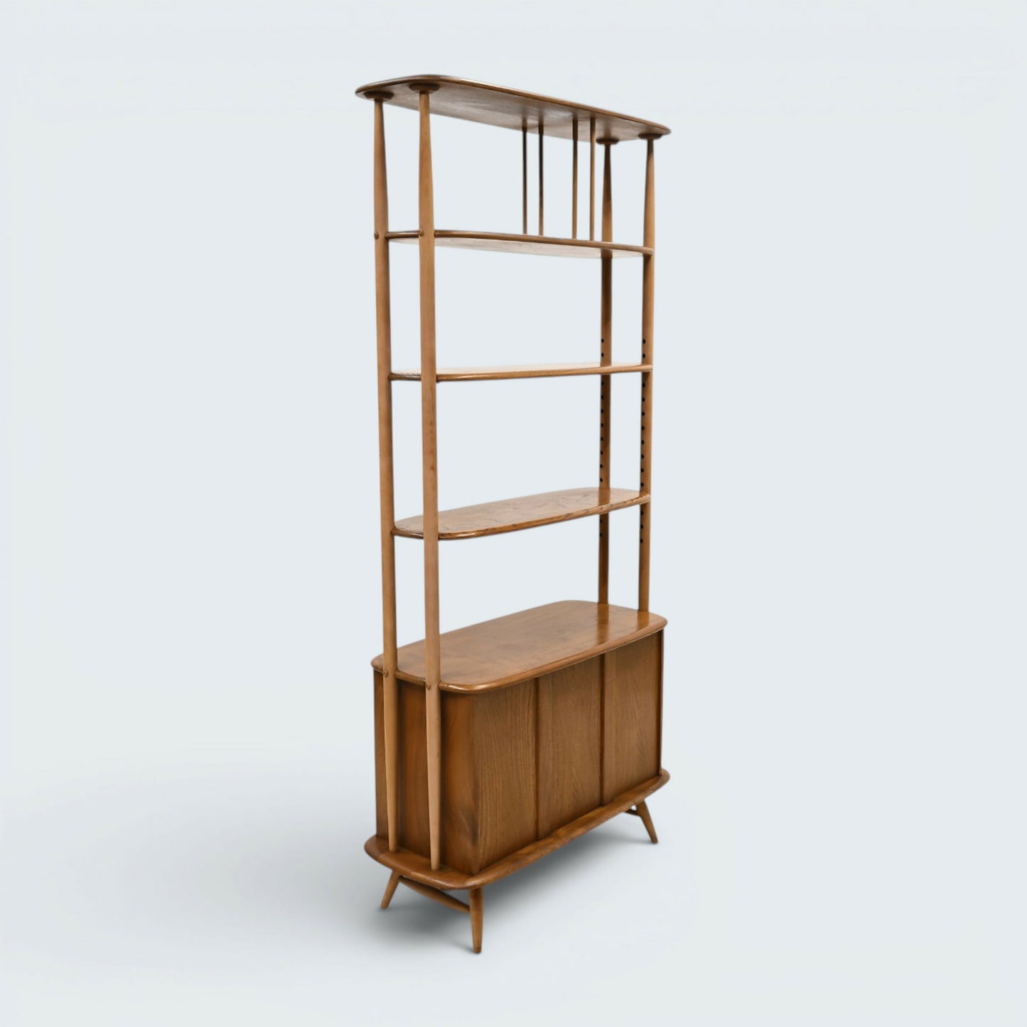 Ercol Giraffe Room Divider Bookcase Model 363 Light/Blonde Finish FREE DELIVERY