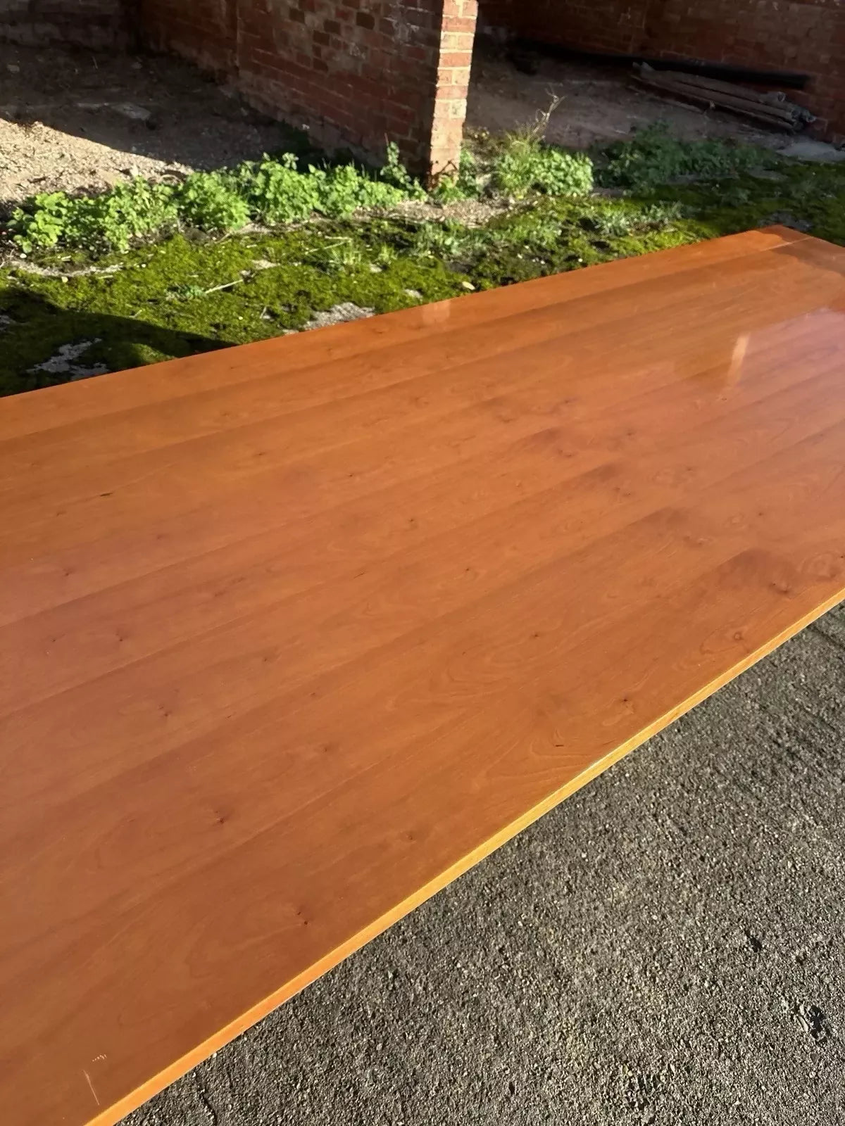 Vintage Leon Krier for Giorgetti Mensa Magna Large Dining Boardroom Table