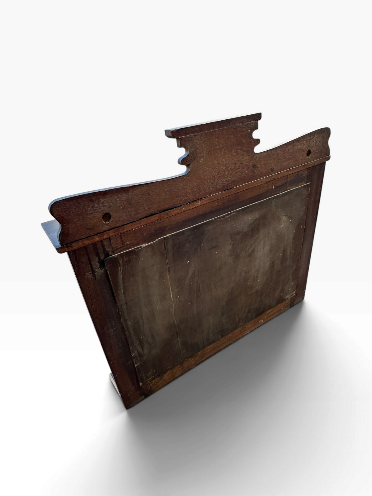 Antique Oak Art Nouveau period Mantle mirror
