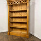 Contemporary Style Large Pine Open Bookcase