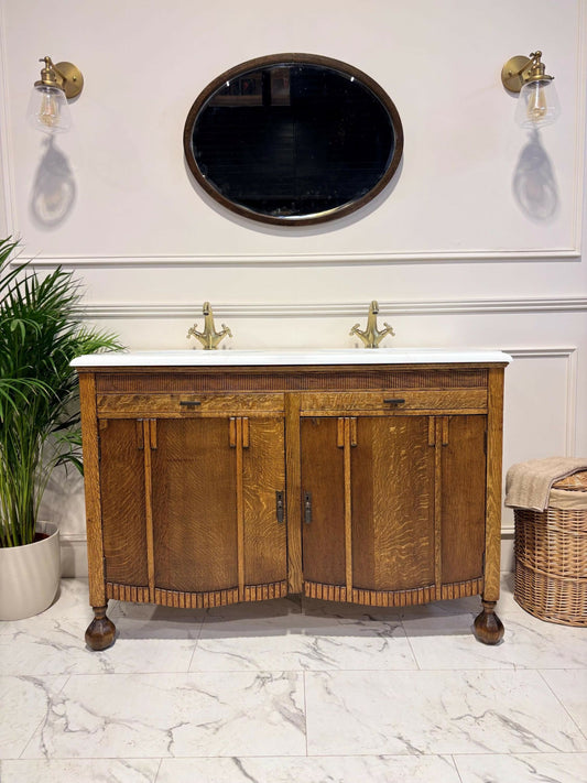 Vintage Vanity Unit Made to Order Vanity Unit Custom Made Bathroom Furniture Antique Traditional Bathroom Washstand Basin Unit