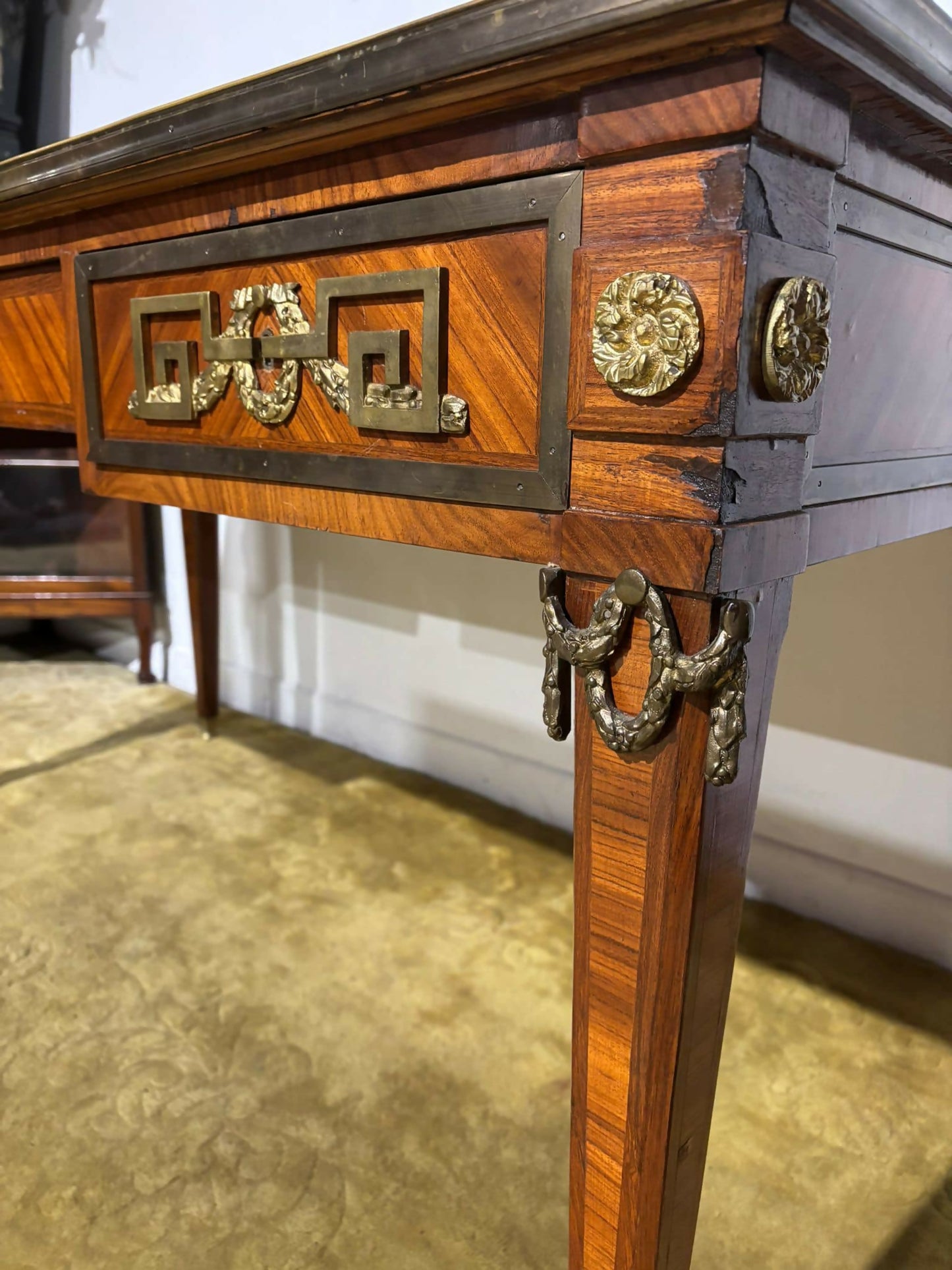 Empire Style French Gilt Metal Mounted Desk88