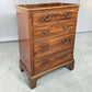 Vintage Georgian tallboy style chest of drawers / bedside table