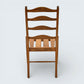Ercol Set Of 4 Dining Chairs Light Finish Ladderback 1970s FREE UK Delivery*