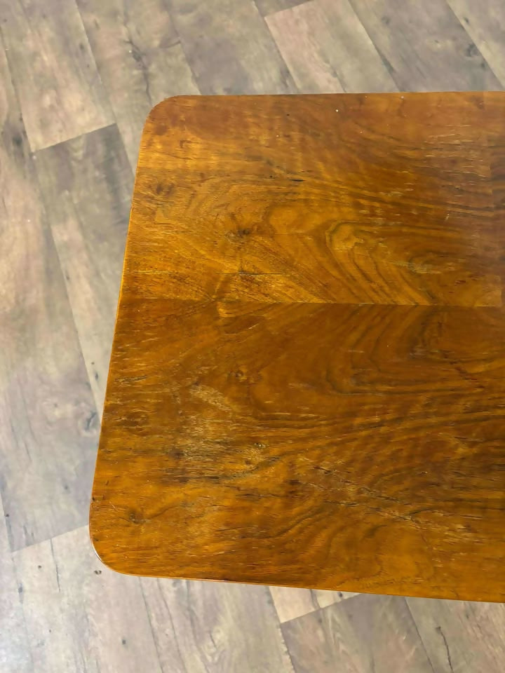 Vintage Walnut Veneered Coffee Table