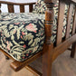 Vintage Oak Reclining Armchair