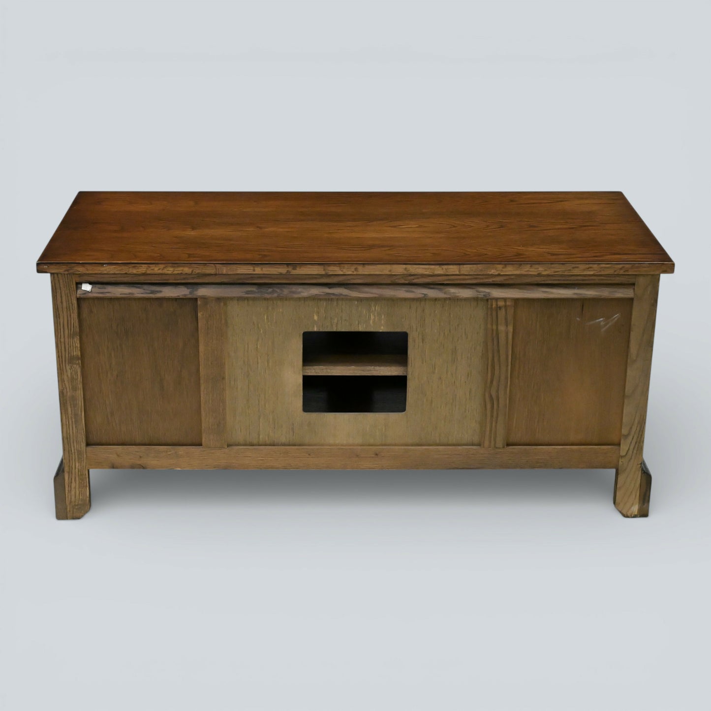 Old Charm Entertainment Cabinet TV Stand Model 2346 Light Oak FREE UK Delivery