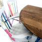 Rainbow Colour Solid Wood Farmhouse Dining Table And Chairs