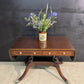 Georgian Inlaid Mahogany Sofa Table